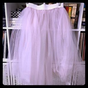 Urban Renewal Pink Tulle Skirt